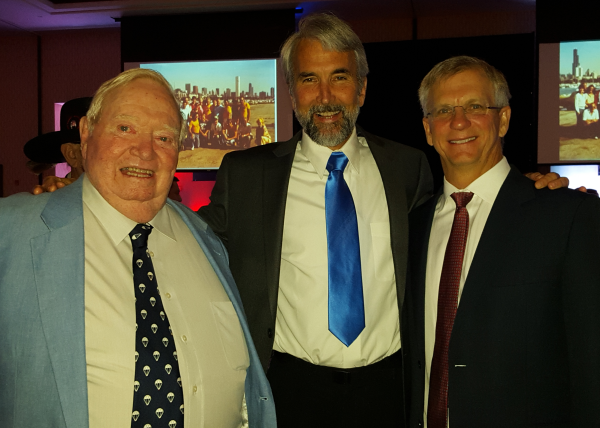 Joe Kittinger, myself, and Alan Eustace at the Golden Knights Reunion '15